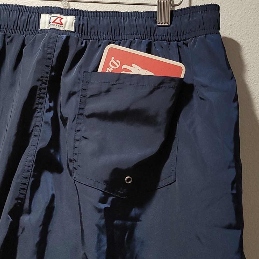 Cutter & Buck Large Blue Color Block Mens Casual … - image 6